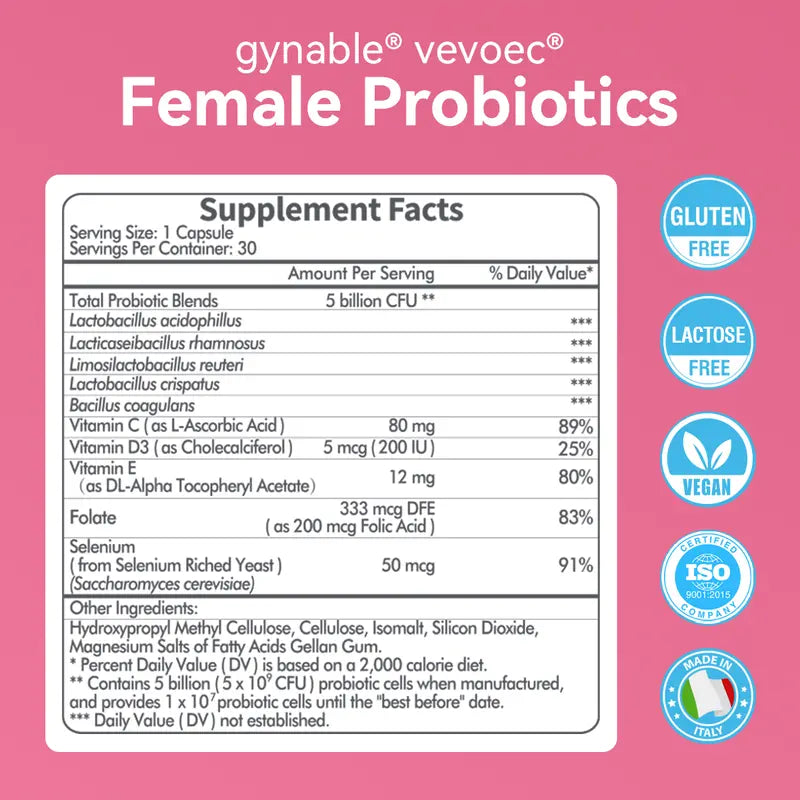 Organic Vaginal Probiotics for Women