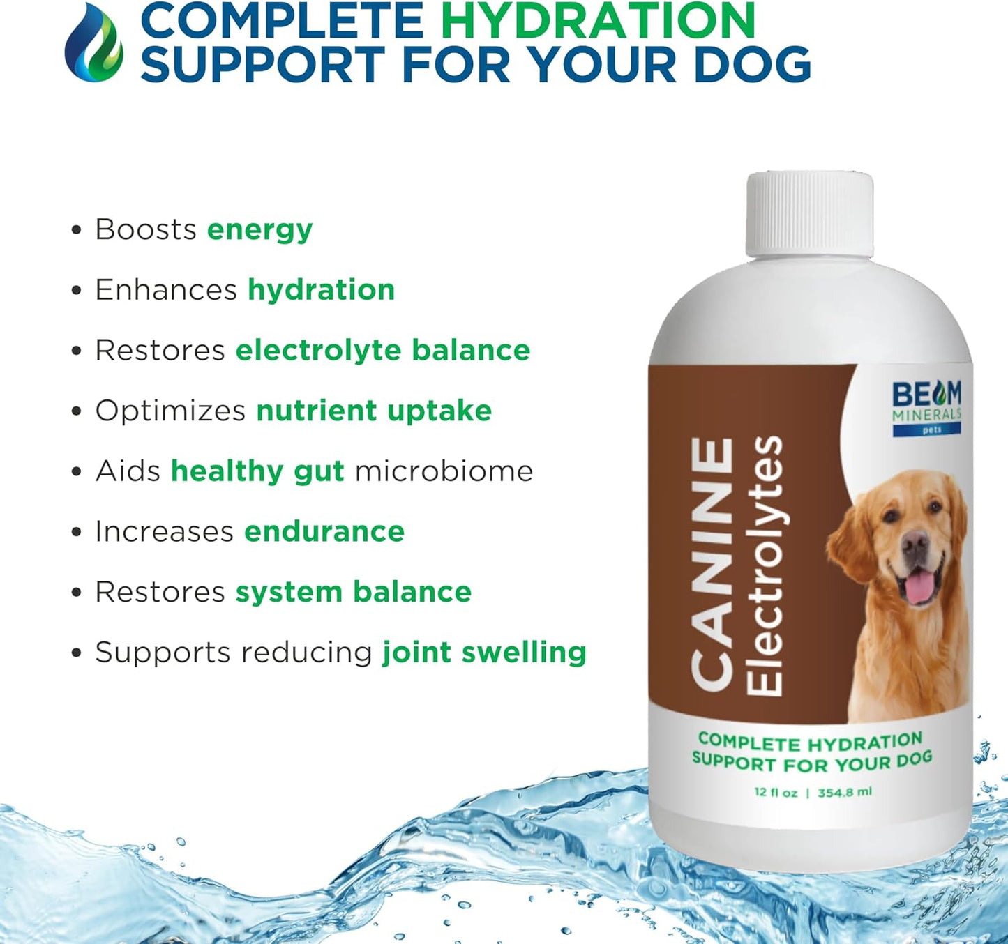 Complete Canine Electrolytes | Full-Spectrum Electrolytes for Dogs