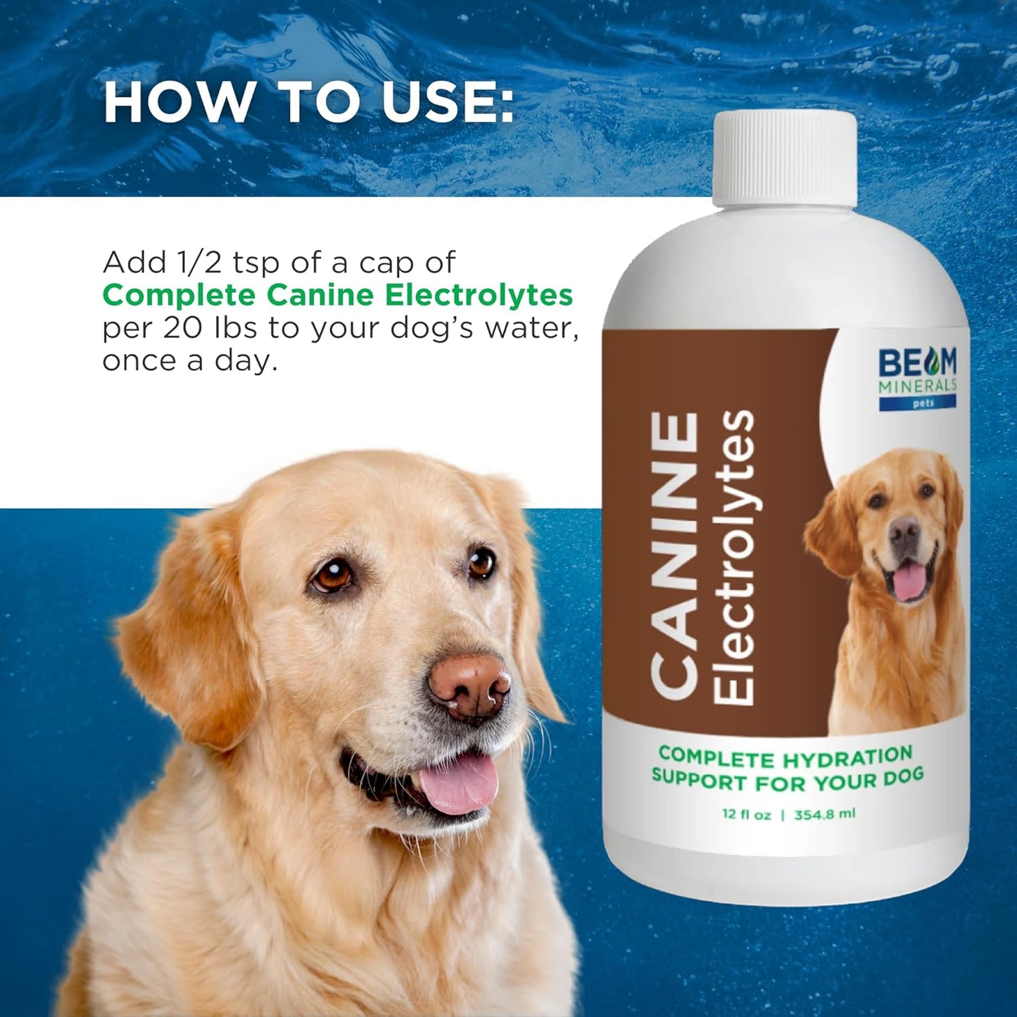 Complete Canine Electrolytes | Full-Spectrum Electrolytes for Dogs