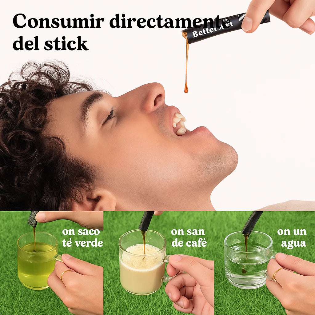 GOLD+ Palitos de Miel con Shilajit