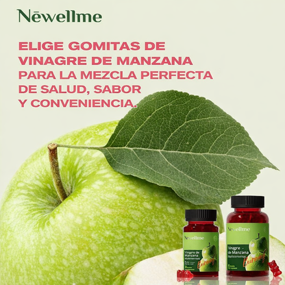 Gomitas de vinagre de sidra de manzana