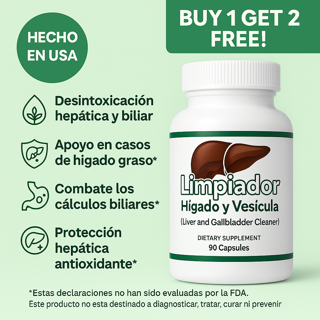 Limpiador Hígado y Vesícula, Boldo & Milk Thistle Extract