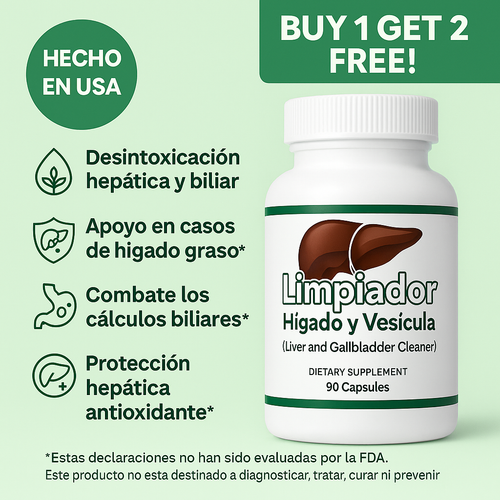 Limpiador Hígado y Vesícula, Boldo & Milk Thistle Extract