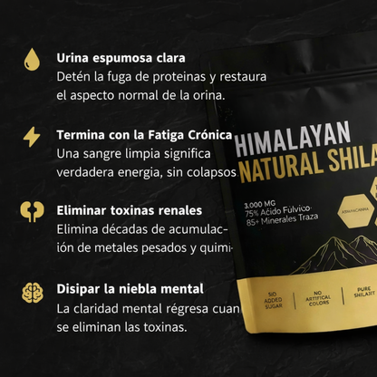 Gomitas de shilajit para el apoyo renal