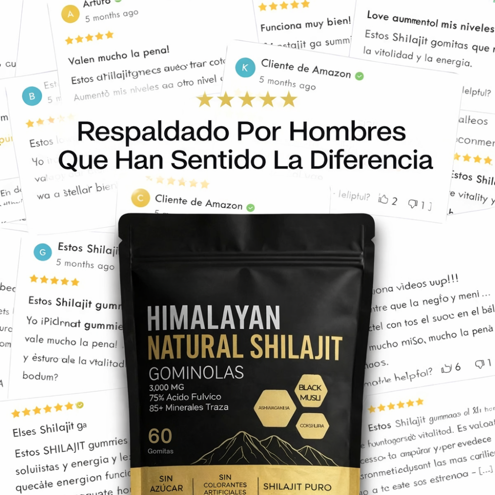 Gomitas de shilajit para el apoyo renal