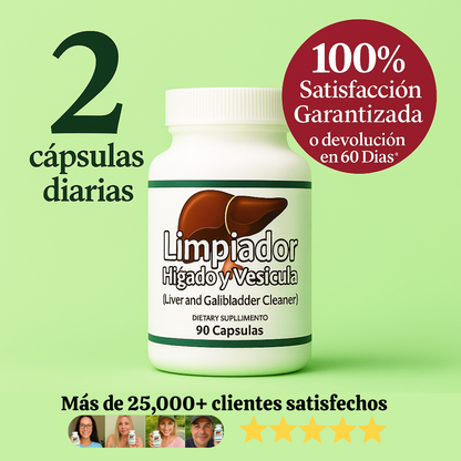 Limpiador Hígado y Vesícula, Boldo & Milk Thistle Extract