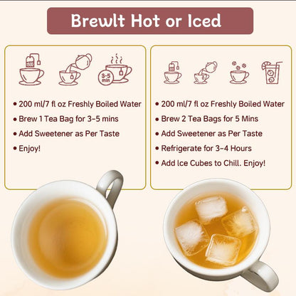 Té de cúrcuma con especias: cúrcuma, jengibre, canela. 100 % natural.