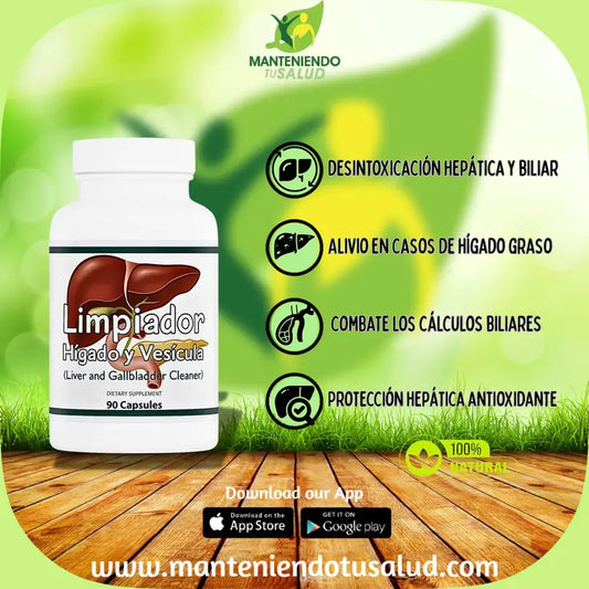 Limpiador Hígado y Vesícula, Boldo & Milk Thistle Extract