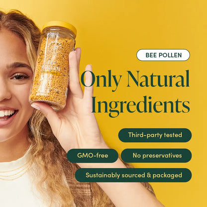 Bee Pollen Honey Sticks - 100% Pure